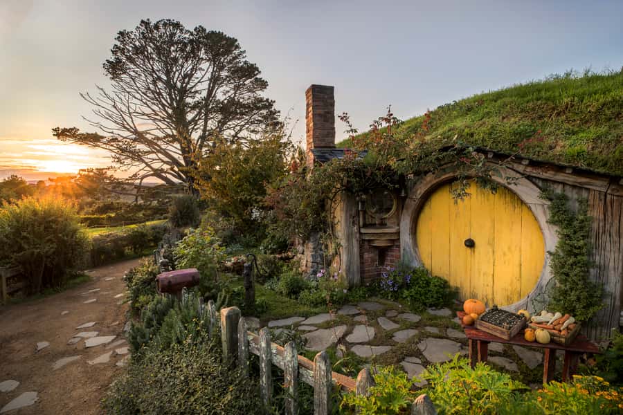 From Auckland: Waitomo & Hobbiton Bus Tour with Lunch - Lunch between the caves and the Shire