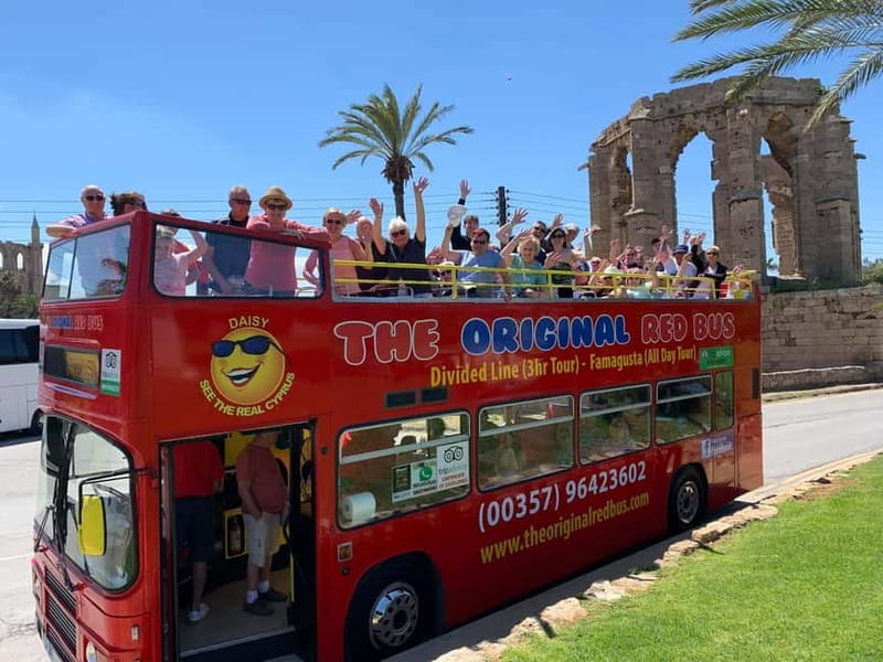 From Aya Napa/Protaras: Varosha Ghost Town Tour on a Red Bus - The 1.5-hour ride from Ayia Napa or Protaras