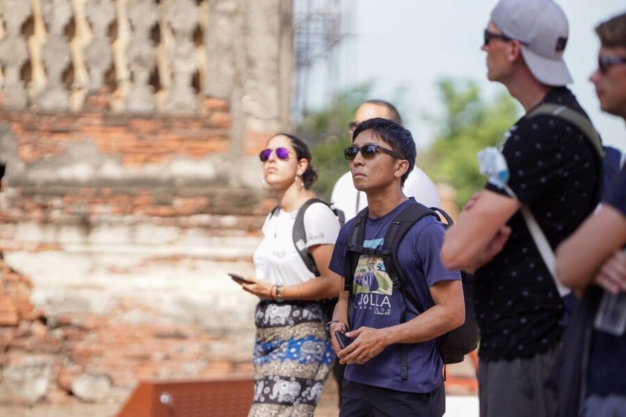 From Bangkok: Ayutthaya Historical Day Tour by Bus - Wat Chaiwatthanaram and its Khmer-style towers