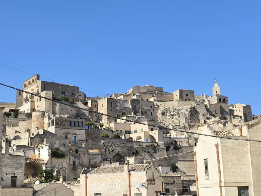 From Bari: Matera Day Trip with Guided Bus Tour - Starting in Bari and settling into the bus