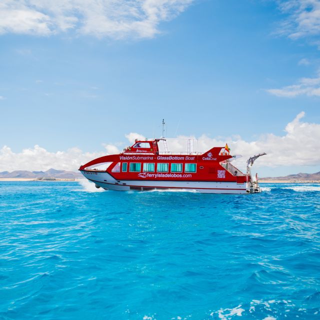 From Caleta de Fuste: Return Bus and Ferry to Lobos Island - The Quick Ferry From Corralejo