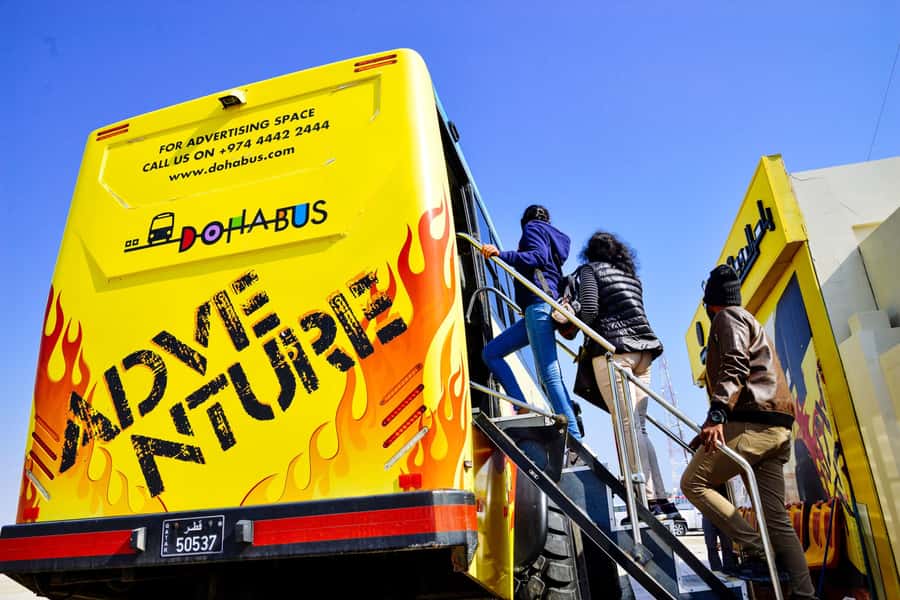 From Doha: Exclusive Monster Bus Safari Experience - From Doha to the Sealine desert