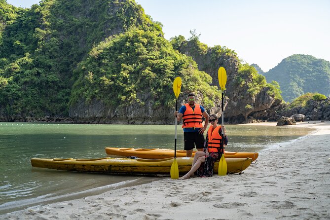 From Hanoi: 2D1N Ha Long Bay Deluxe Cruise with Bus Limousine - Sung Sot Cave and the morning walk