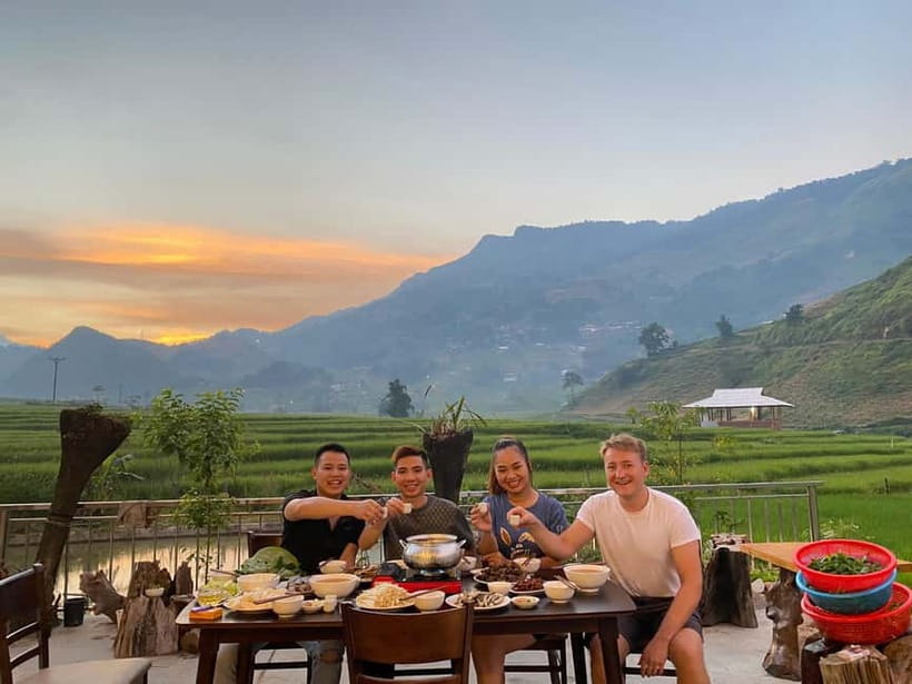 From Hanoi: Sapa 2D1N Homestay overnight by Morning bus - Lao Chai and the final walk to Ta Van