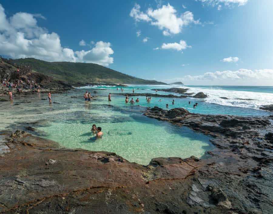 From Hervey Bay: K'gari, Fraser Island Two-Day Coach Tour - Eli Creek and the Maheno shipwreck