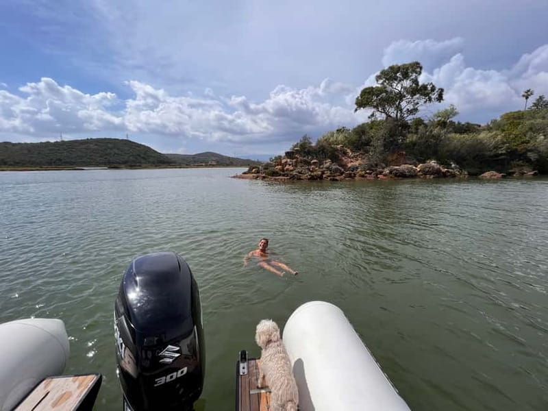 From Lagoa: Visit Silves Town by Boat with Hop Off & Hop On - The return ride and possible swimming stop