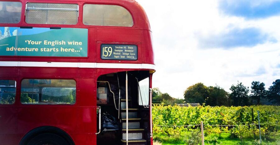 From London: Vintage Bus Wine Tour with Return Train Tickets - The best parts of the day at a glance