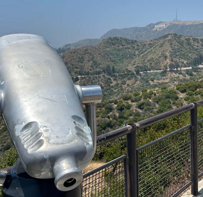 From Los Angeles: Griffith Observatory Open-top Sunset Tour - The open-top ride through Hollywood and Los Feliz