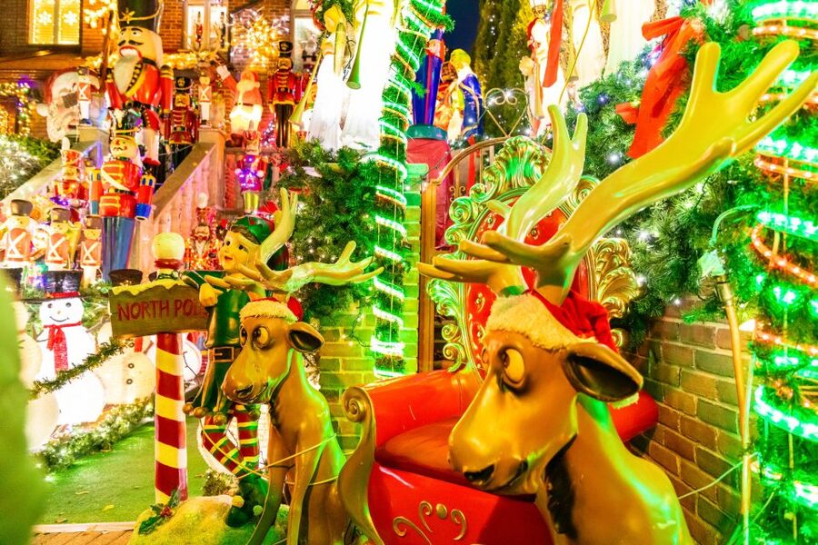 From Manhattan: 4-Hour Dyker Heights Holiday Lights Bus Tour - Cancellation and timing tips