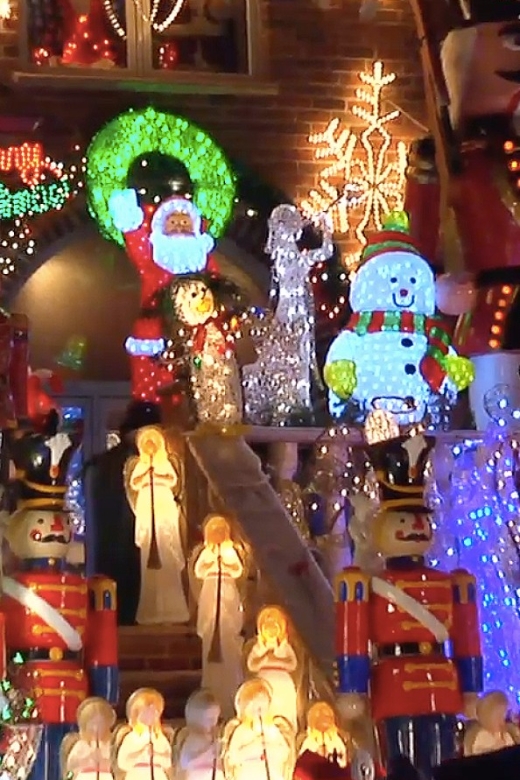 From Manhattan: Dyker Heights Lights & Skyline Tour - Weather, walking, and crowd conditions