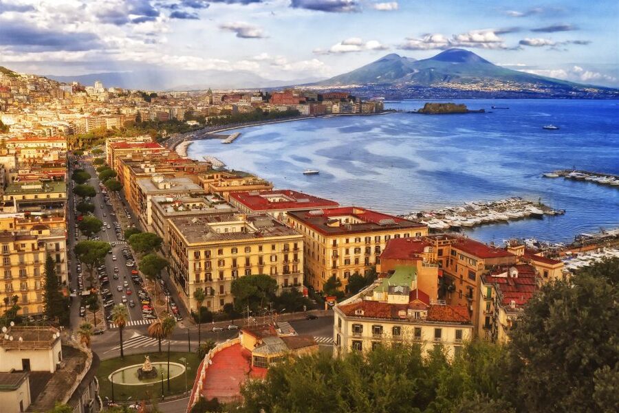 From Naples: Half-Day City Walking & Bus Tour Gulf of Naples - The Neapolitan coffee stop