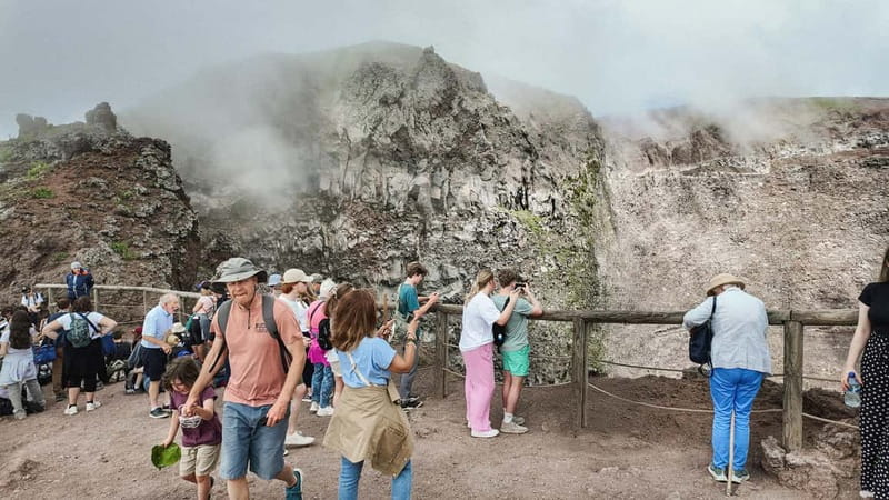 From Pompeii: Mount Vesuvius with bus, ticket and audioguide - What the $39 price means in practice