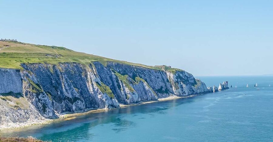 From Portsmouth: Isle of Wight Day Tour by Bus and Ferry - Godshill: pretty, historic, and very compact
