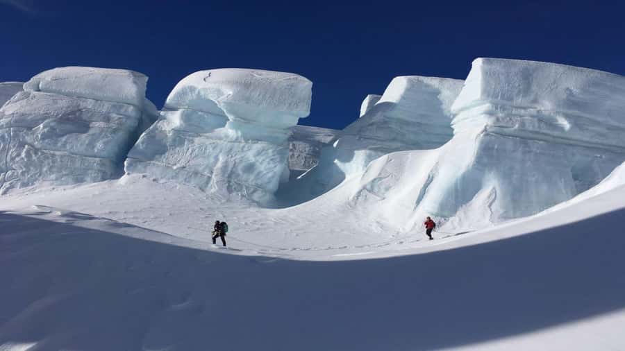 From Queenstown: Mount Cook Heli-Hike and Bus Tour Combo - What happens during the three-hour Tasman Glacier heli-hike