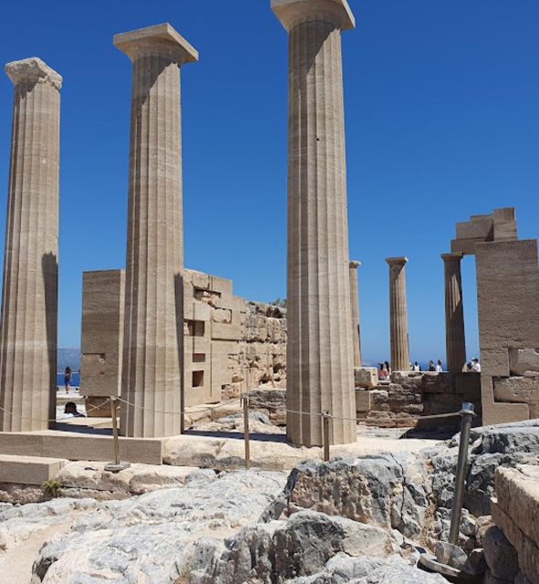 From Rhodes City: Evening Bus Trip To Lindos - Dinner, shops, and the village after sunset
