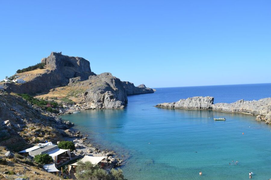 From Rhodes: Lindos and 7 Springs Valley Bus Tour - The drive along Rhodes’ east coast
