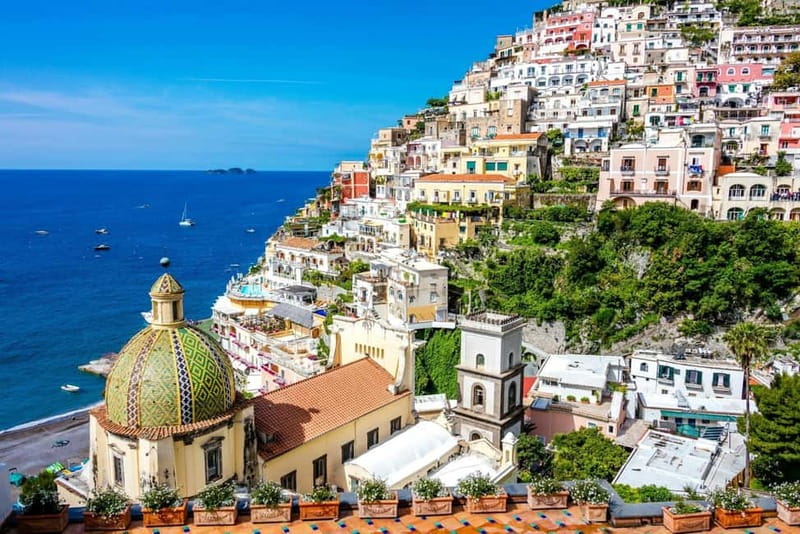From Sorrento: Amalfi Coast Guided Bus Tour and Ferry Ride - Meeting the bus in central Sorrento