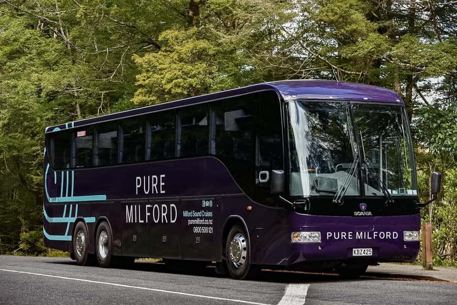 From Te Anau: Milford Sound Coach Tour and Cruise - Photo stops and short walks break up the road