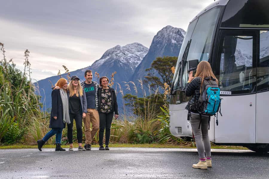 From Te Anau: Milford Sound Coach Tour and Cruise - The Milford Road gives you a full first act