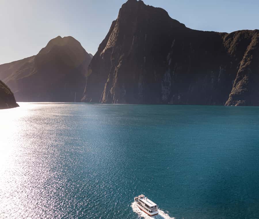 From Te Anau: Milford Sound Extended Cruise and Coach Tour - Mirror Lakes: a quick scenic pause