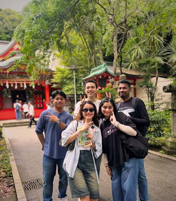 From Tokyo: Kamakura, Great Buddha, and Enoshima Bus Tour - Enoshima, Nakamise-dori, and the sea