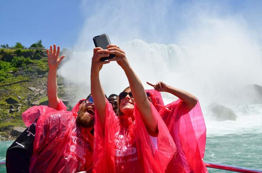 From Toronto: Niagara Falls Bus Tour with Boat Cruise - Journey Behind the Falls, a different view of the water