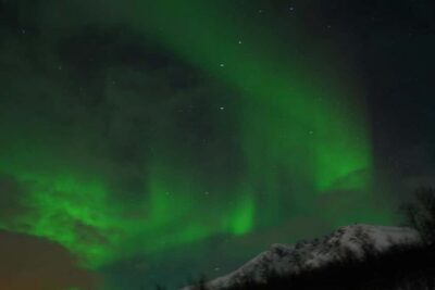 Aurora Bus Tour with Snacks, Photos, and Drinks