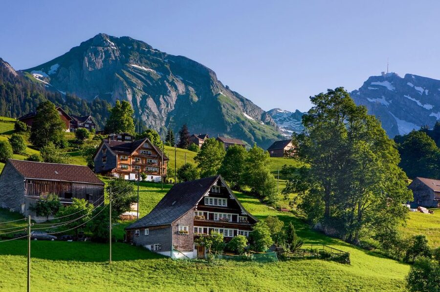 From Zurich: Bus Day Trip to Heidiland and Liechtenstein - Werdenberg in winter: Switzerland’s oldest houses
