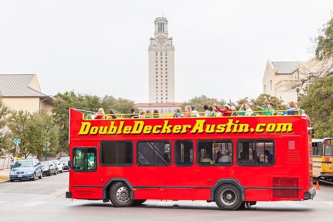 Full-Day Double Decker Austin Hop On Hop Off Sightseeing Tour - What the live guide adds to the ride