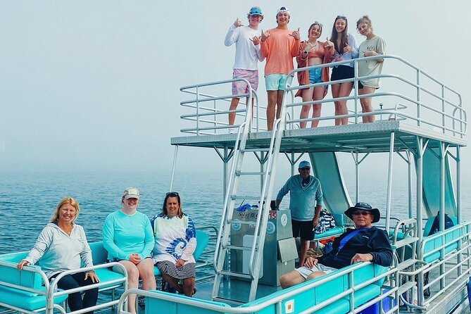 Full Day Double Decker Pontoon Boat Rental- Fort Walton Beach - Two slides, two levels, and a social setup