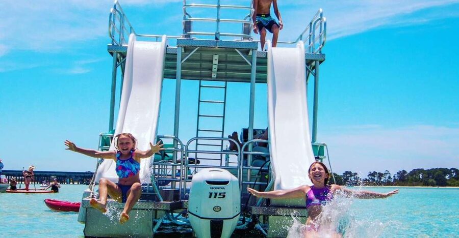 Full Day Double Decker Pontoon Boat Rental- Okaloosa Island - What you get with the $1,000 rental