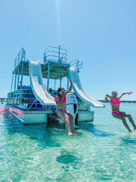 Full Day Double Decker Pontoon Boat Rental- Okaloosa Island - Destin Harbor gives you a change of scene