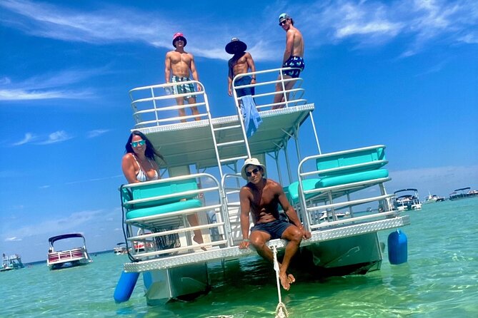 Full Day Double Decker Pontoon Rental in Okaloosa Island - Taking the Wheel Yourself