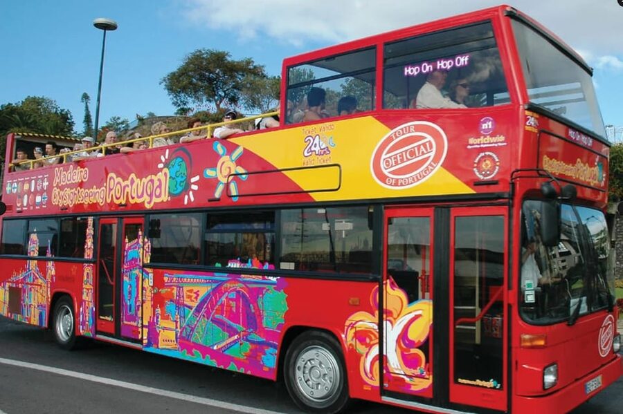 Funchal: City Sightseeing Hop-On Hop-Off Bus Tour - The Red Route: from the marina to Câmara de Lobos