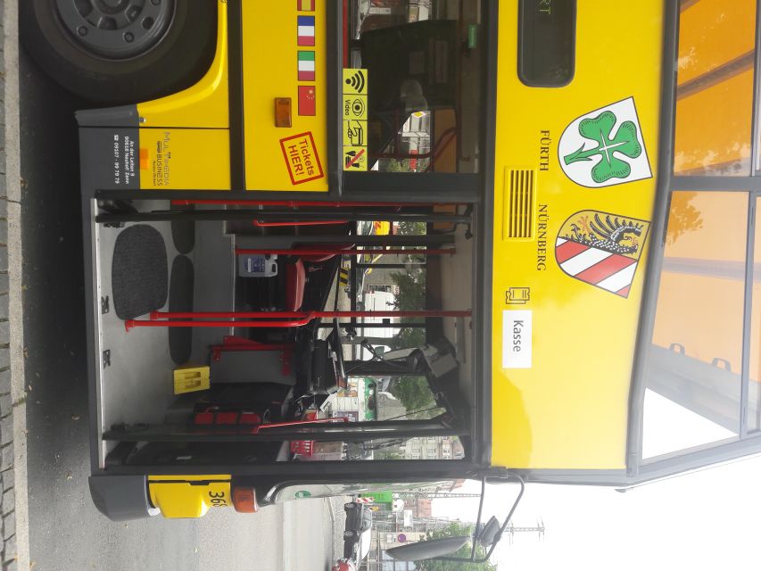 Fürth: City Sightseeing Bus Tour - Through the medieval quarter and Green Market