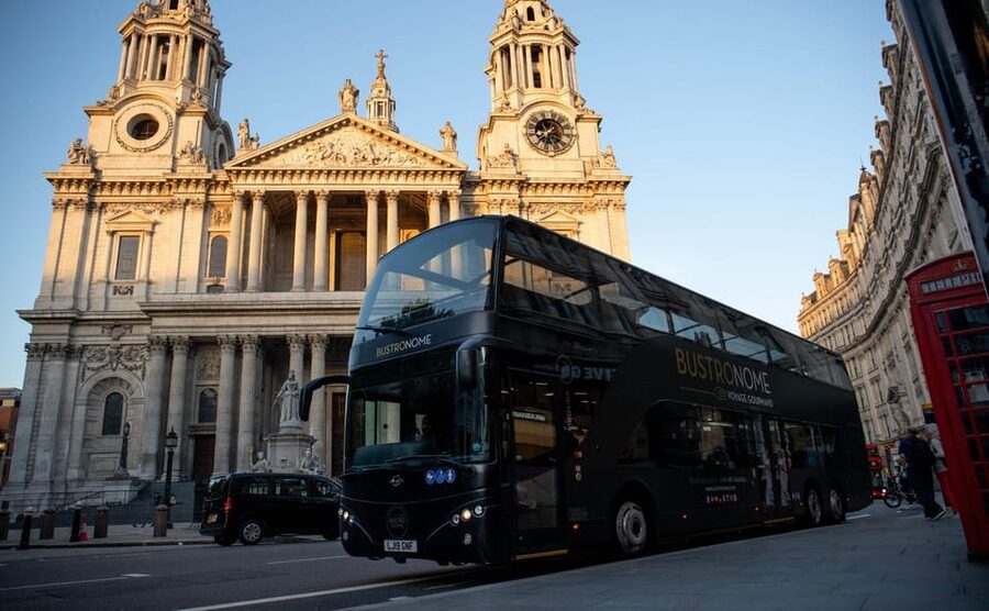 Gastronomic 6-course fine-dining dinner on Luxury London Bus - Who will enjoy this most?