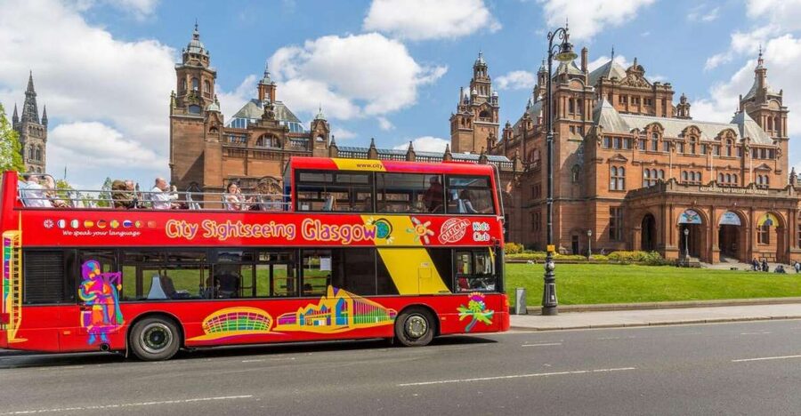 Glasgow: City Sightseeing Hop-On Hop-Off Bus Tour - The East End brings markets, parks, and local character