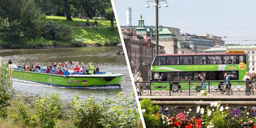 Gothenburg: 24 Hour Hop On–Hop Off Bus and Boat Tour - Starting at Stora Teatern and Kungsportsplatsen