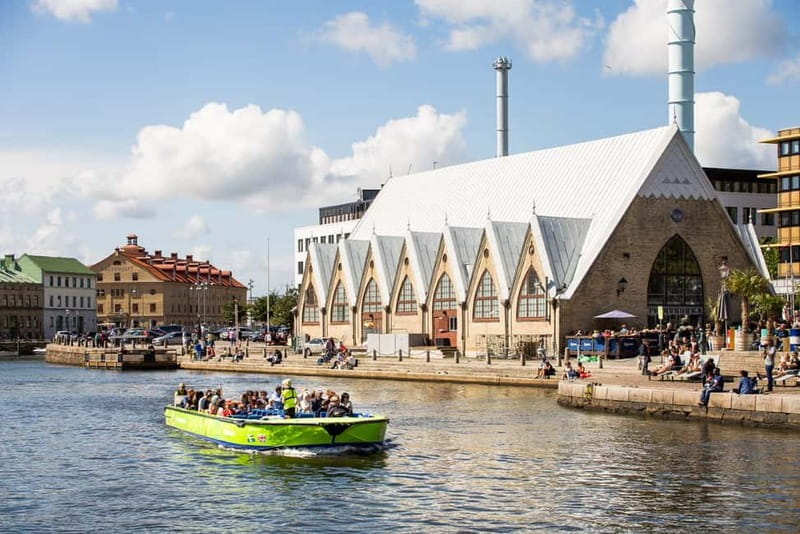Gothenburg: Hop-On Hop-Off 24-Hour Sightseeing Boat - Eriksberg: the longer waterfront stop