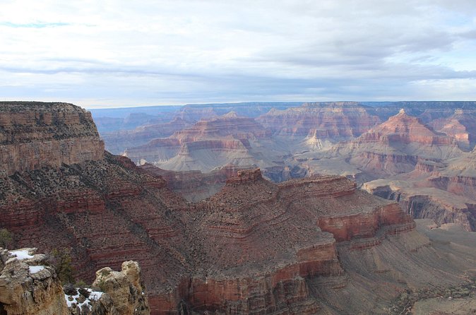 Grand Canyon National Park South Rim Bus Tour from Kingman - Bright Angel Trail: the main block of canyon time