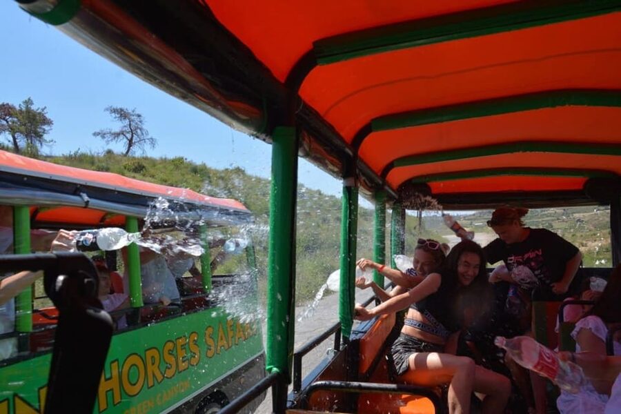 Green Canyon by Cabrio Bus w/ Boat Tour & Lunch from Alanya - From Alanya to the green hills inland