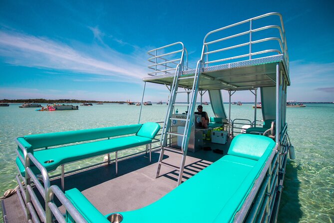 Half Day Double Decker Pontoon Boat Rental- Fort Walton Beach - What this Fort Walton Beach pontoon trip is really like