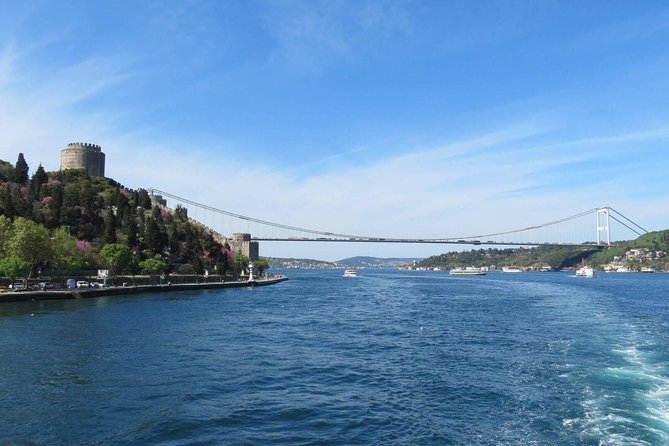 Half Day Morning Bosphorus Cruise & Spice Bazaar visit (Bus and Boat Tour) - Seeing the Byzantine walls from the road