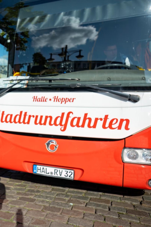 Halle (Saale) : Die Stadtrundfahrt mit dem Bus - Steintor Varieté, Wasserturm, and the city’s cultural side