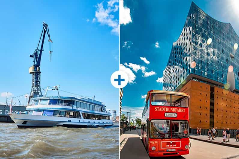 Hamburg: Harbor Cruise and Bus City Hop-On Hop-Off Tour - How to use the one-day ticket well