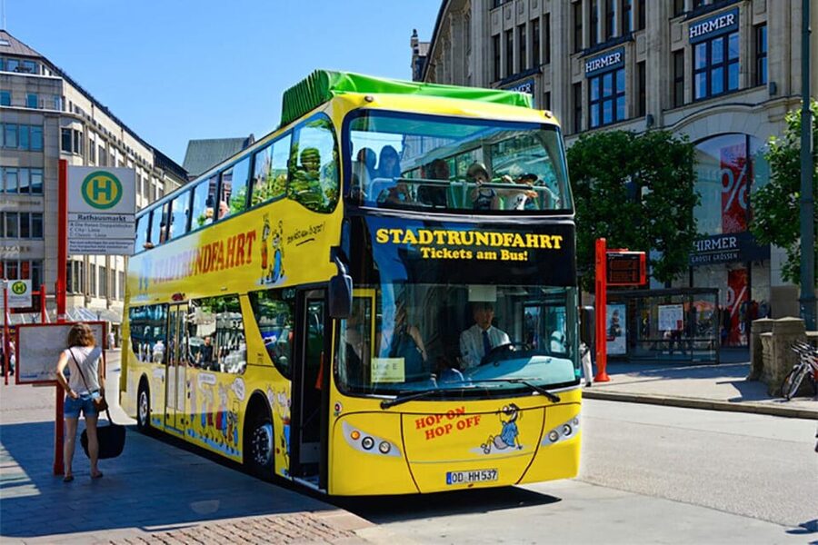 Hamburg: Hop-On Hop-Off Bus Tour Yellow Double Decker - Why this bus works well for a first look at Hamburg