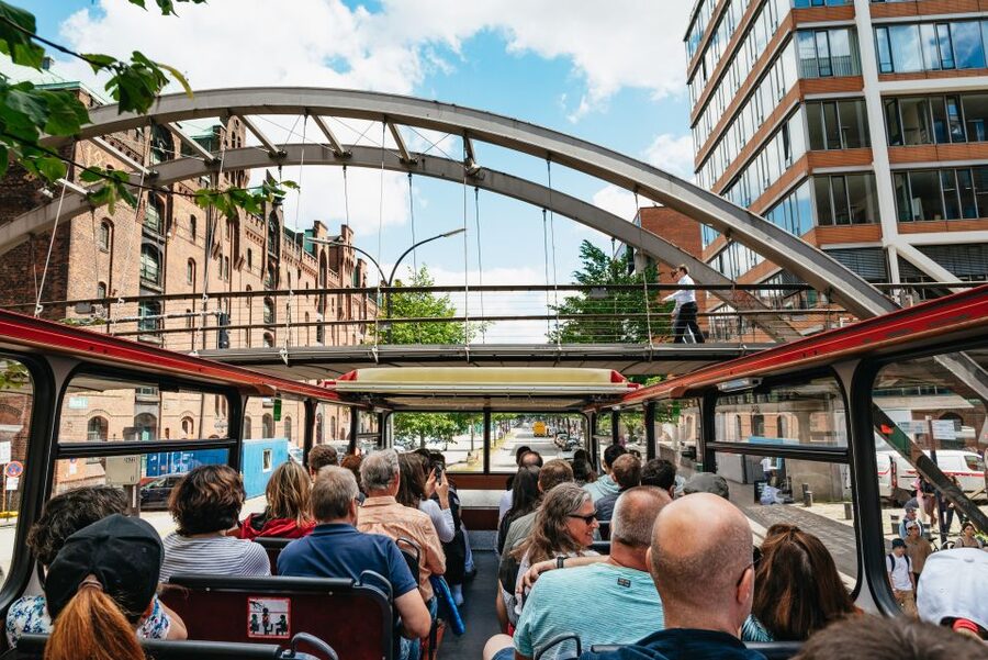 Hamburg: Hop-On Hop-Off Bus with Harbor Cruise - What you see from the harbor cruise