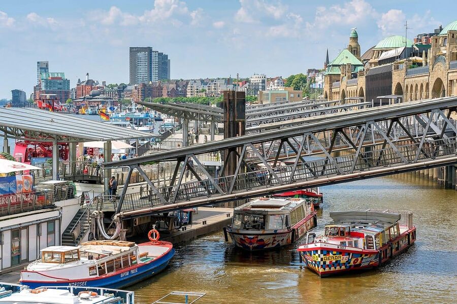 Hamburg: Hop on Hop off city tour and 1 hour harbor tour - Reeperbahn Shows a Different Side of the City