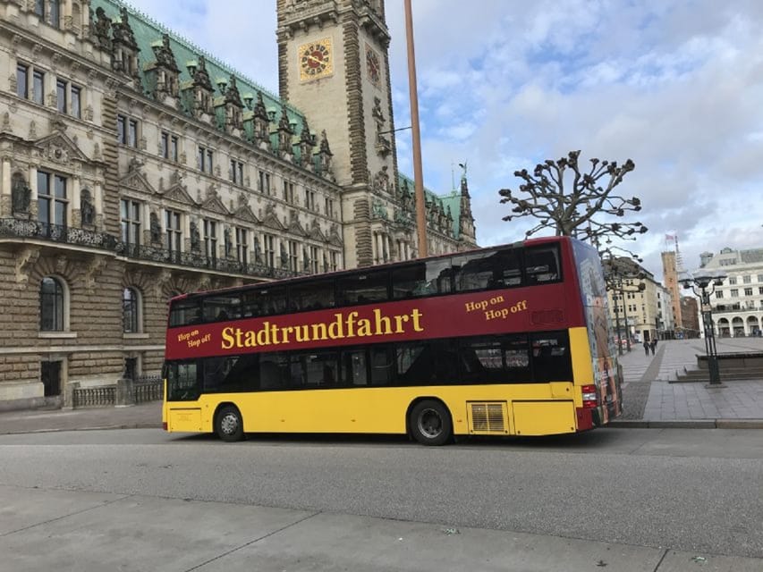 Hamburg: Line C Sightseeing Tour Hop On Hop Off and Harbor Cruise - What you see from the Classic Line bus