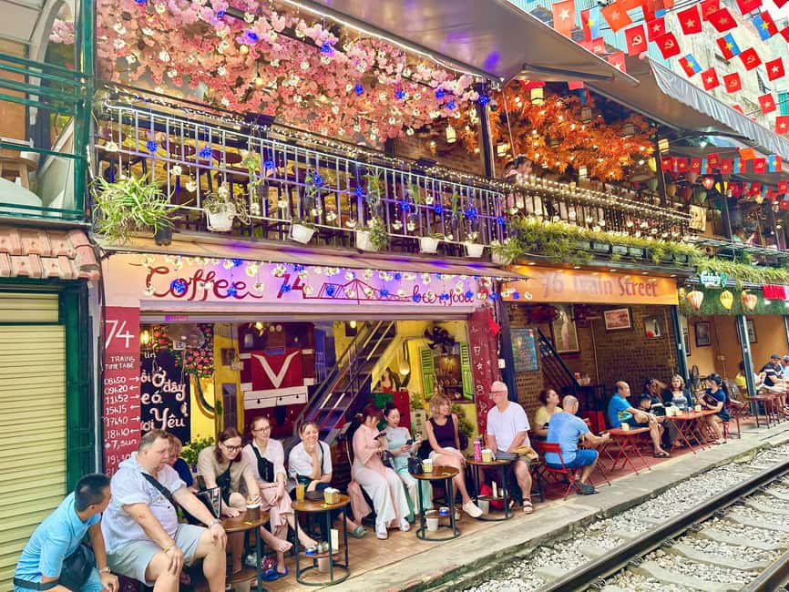 Hanoi City Tour: Bat Trang, Train Street, Lunch & Luxury Bus - Train Street before 11:30 a.m.